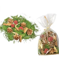 Pot Pourri Melange Pomme De Pin, Mousse, Foret, 80 G