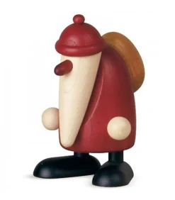 Père Noël Rouge Avec Hotte