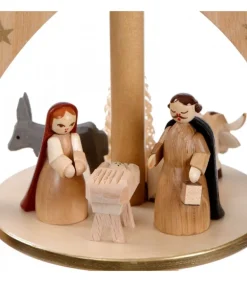 Pyramide Avec Scene De Crèche De Noël Complete