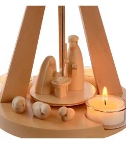 Pyramide De Noël Bois Au Design Moderne