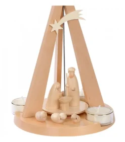 Pyramide De Noël Bois Au Design Moderne