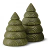 Sapin De Noël En Bois Design, 11,5 Cm, Vert