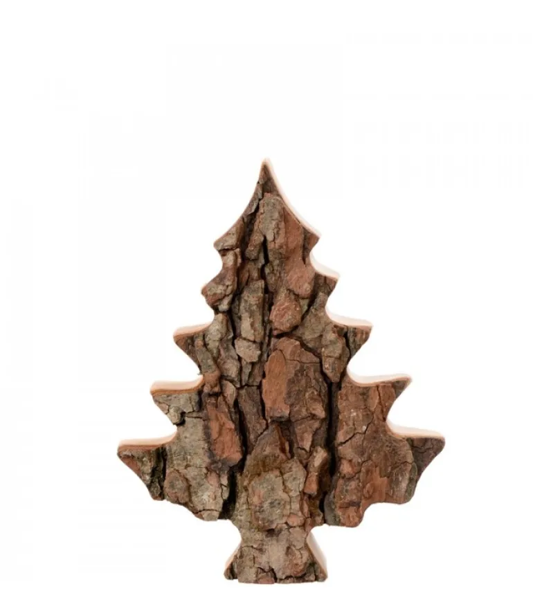 Sapin En Bois Déco En Ecorce 12 Cm