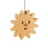 Soleil A Suspendre En Bois De Chene 12 Cm