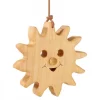 Soleil A Suspendre En Bois De Chene 8 Cm