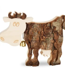 Vache Bois, 12 Cm